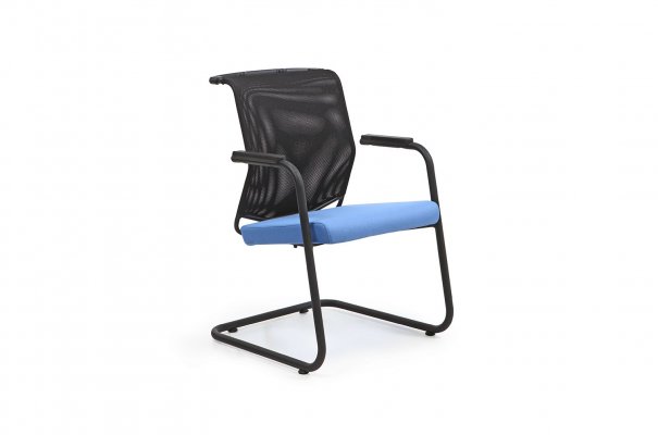 Mesh 3 Painted Foot Guest Chair