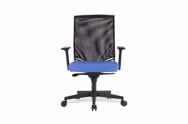 Net 7 Pls. Foot, Adjustable Arm Work Chair