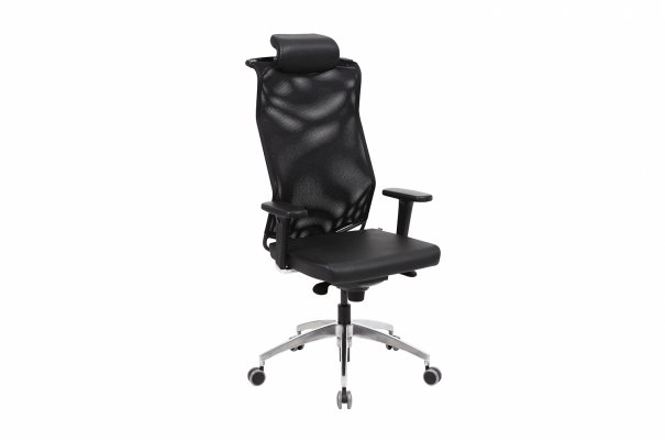 File 9 Alm. Feet, Adjustable Armrest Executive Chair