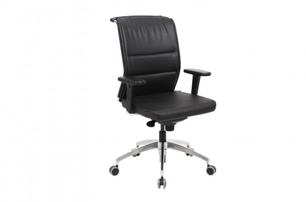 File Plus 7 Alm. Foot, Adjustable Arm Work Chair