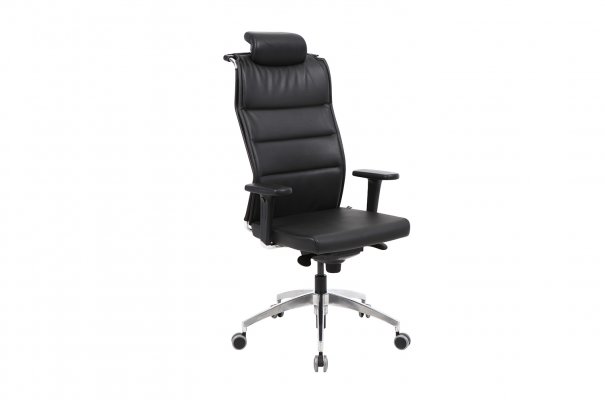 File Plus 9 Alm. Feet, Adjustable Armrest Executive Chair