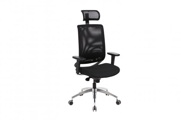 Reflex 9 Alm. Feet, Adjustable Armrest Executive Chair
