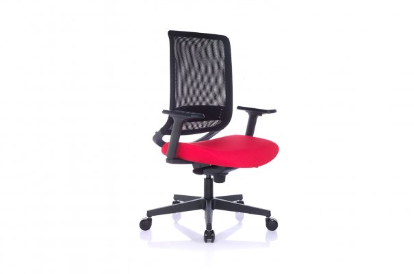Reflex 9 Pls. Foot, Adjustable Arm Work Chair